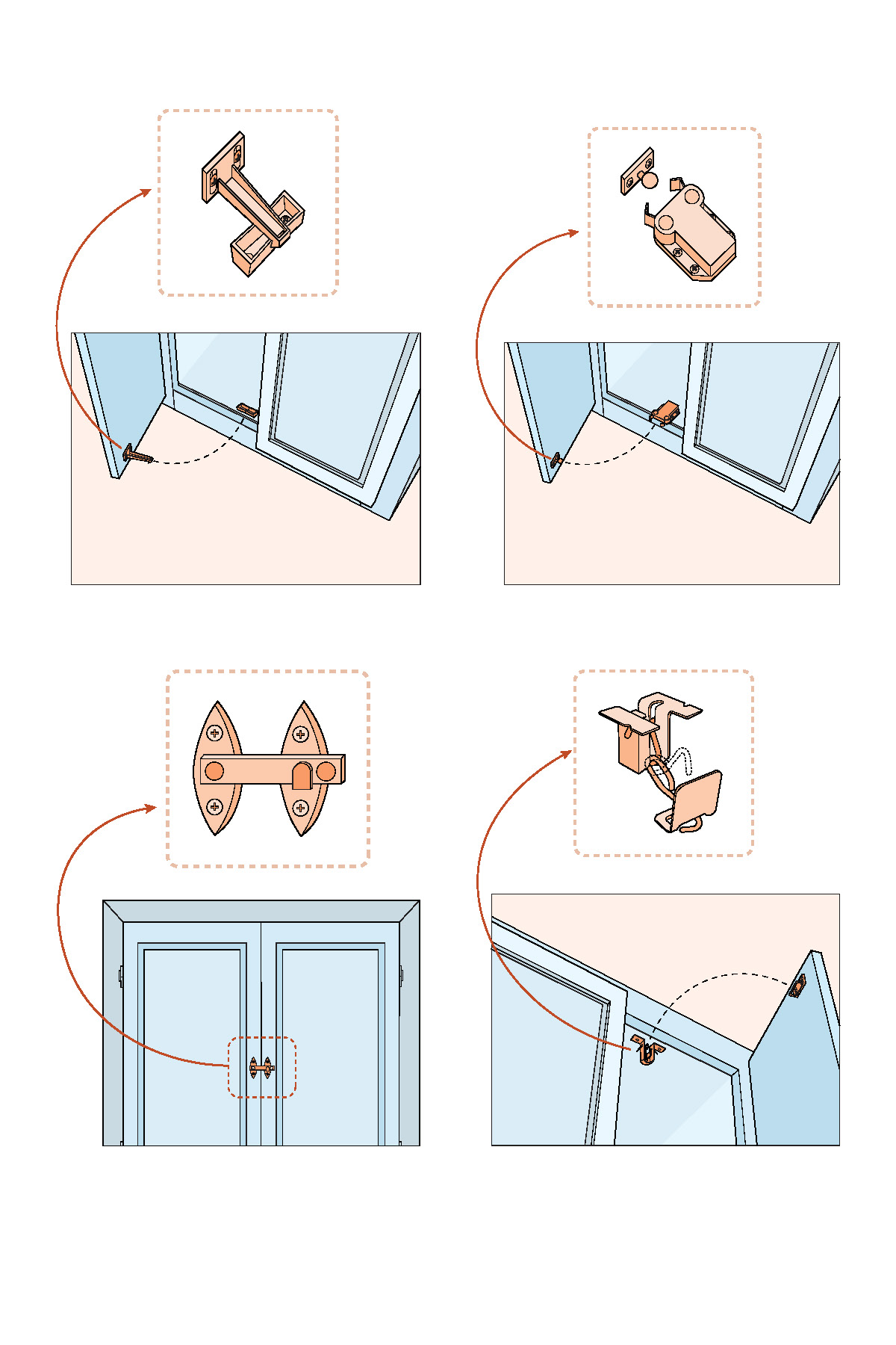 How to Baby Proof All Types of Doors